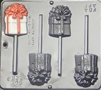 2113 Christmas or Birthday Gift Lollipop Chocolate Candy Mold