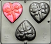 3040 Heart with Bow Chocolate Candy
Mold