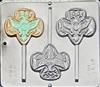 3432 Girl Scout Lollipop Chocolate Candy Mold