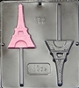 3434 Eiffel Tower Paris Lollipop Chocolate Candy Mold