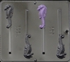 3440 Seahorse Lollipop Chocolate Candy Mold