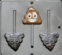 3458 Poop Emoji Chocolate Candy Mold