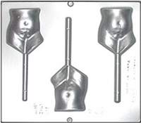 758 Female Torso "Waist Down" Lollipop Chocolate Candy Mold