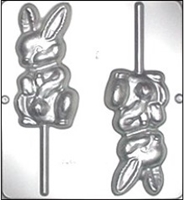 761 Erectile Bunny Lollipop Chocolate Candy Mold