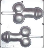 776 Fat Stubby Penis Lollipop Chocolate Candy Mold