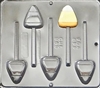 948 Candy Corn Lollipop Chocolate Candy Mold