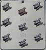 962 Spider Bite Size Pieces Chocolate Candy Mold