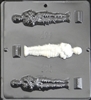 970 Standing Mummy Halloween Chocolate Candy Mold