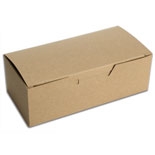 BO-19K-100 Kraft 1pc. box (1/2lb.) 5 1/2" x 2 3/4" x 1 3/4" Quantity 100