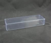 BO-44 Clear Rectangular Acetate Box 2pc. 9" x 2 3/4" x 1 1/2"