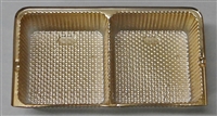 BO-52IOG Gold insert. 2 cavity. 4 1/2" x 2 1/4"