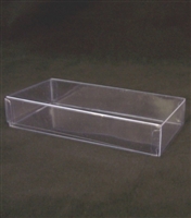 BO-53 Clear Rectangular Acetate 2pc. Box