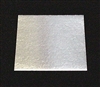 BO-8B Silver Metallic Cardboard Box Insert. 2 1/4" x 2 1/4"