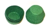 CP-07Q #4 Dark Green candy cup. 1" diameter, 3/4" wall. Qty. 25,000