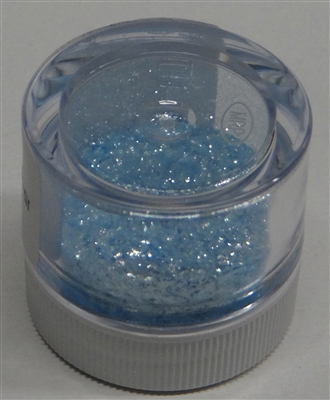Pastel Blue Jewel Dust  Food Grade 4 gram container. Disco Dust