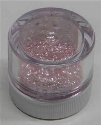 Pastel Pink Jewel Dust  Food Grade 4 gram container. Disco Dust