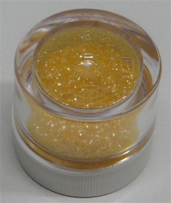 Sunflower Jewel Dust  Food Grade 4 gram container. Disco Dust