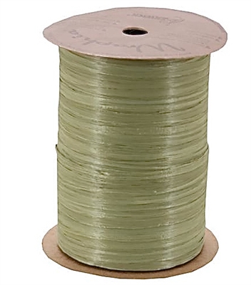 WR-21 Olive Green Matte Wraphia 100 yds.