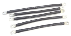 # 2 Awg HD Golf Cart Battery Cable 5 pc Set E-Z-GO TXT 94 & UP U.S.A MADE
