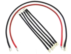 4 Awg  welding Cable Golf Cart Battery Cable Club car DS IQ SET