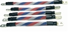 4 Gauge ACDC WIRE AND SUPPLY Golf Cart Braided Battery Cable Set, (Patriot) E-Z-GO 1994 & UP MED/TXT 36V U.S.A Made
