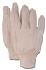 DOUBLE PALM 2-PLY COTTON GLOVES - KNIT WRIST