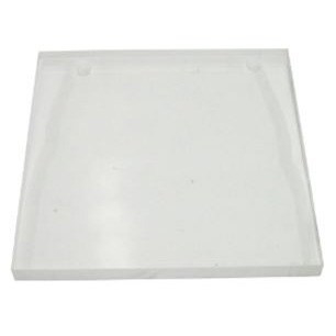 Clear 12" Strike Off Plate - ACM-6 SP 12x12 CLEAR