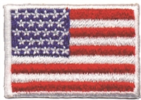 US embroidered flag patch.