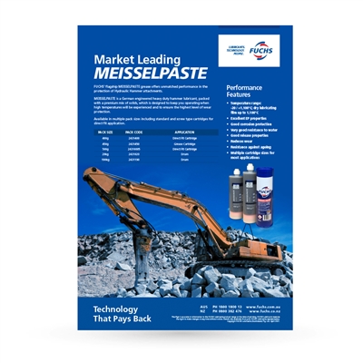 RENOLIT Meisselpaste Feature Flyer