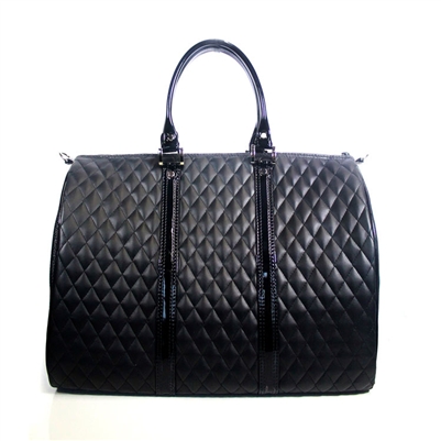Quilted Luxe JL Duffel Tote