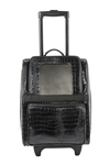 Black Croco Rio Bag