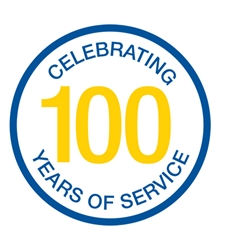 Badge 100 Years Anniversary