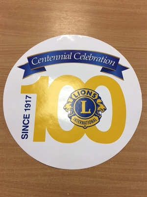 Decal 12" Centennial