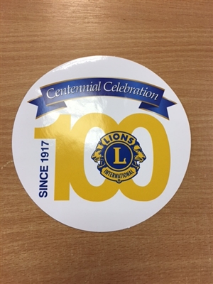 Decal 6" Centennial