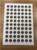 Round Logo Stickers