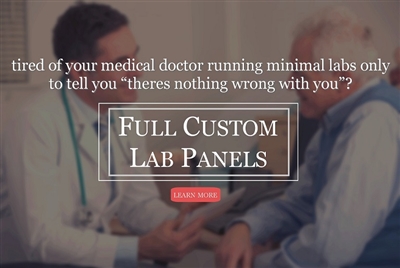 custom lab panel functional blood work optimal blood work