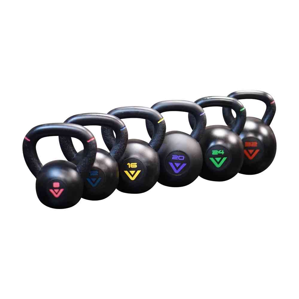 Rubber Coated Kettlebells 8 kg to 32 kg