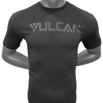 Vulcan Logo T-Shirt - Black