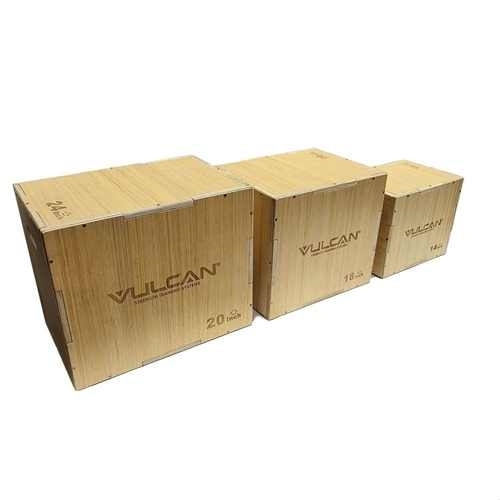 3-in-1 Wood Plyometric Boxes