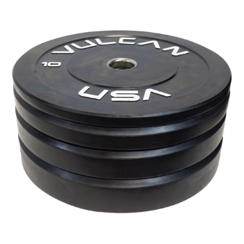 Vulcan Strength 250 lb Bumper Plate Set