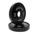 2.5 lb Black V-Lock Weight Training Disc Pair