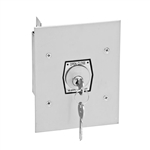 1KF - Nema 1 Interior Tamperproof Open-Close Key Switch Flush Mount