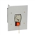 1KFS - Nema 1 Interior Tamperproof Open-Close Key Switch With Stop Button Flush Mount