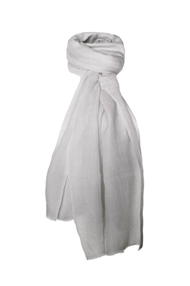 MARBELLA TISSUE Scarf - cashmere grey