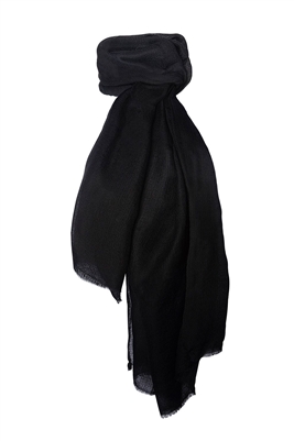 MARBELLA TISSUE Scarf - cashmere black