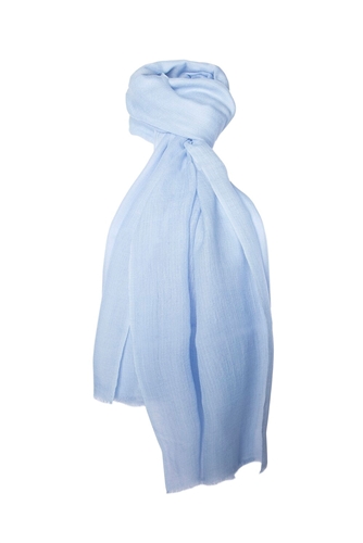 MARBELLA TISSUE Scarf - cashmere light blue