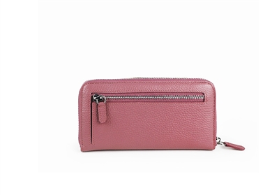 MAXIMA LEATHER WALLET - rose