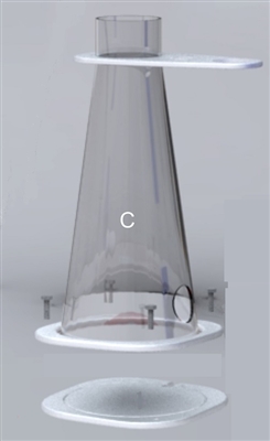 Replacement Body For SCA-302 Skimmer