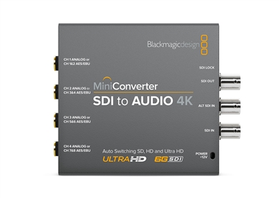 Blackmagic Design Mini Converter SDI to Audio 4K