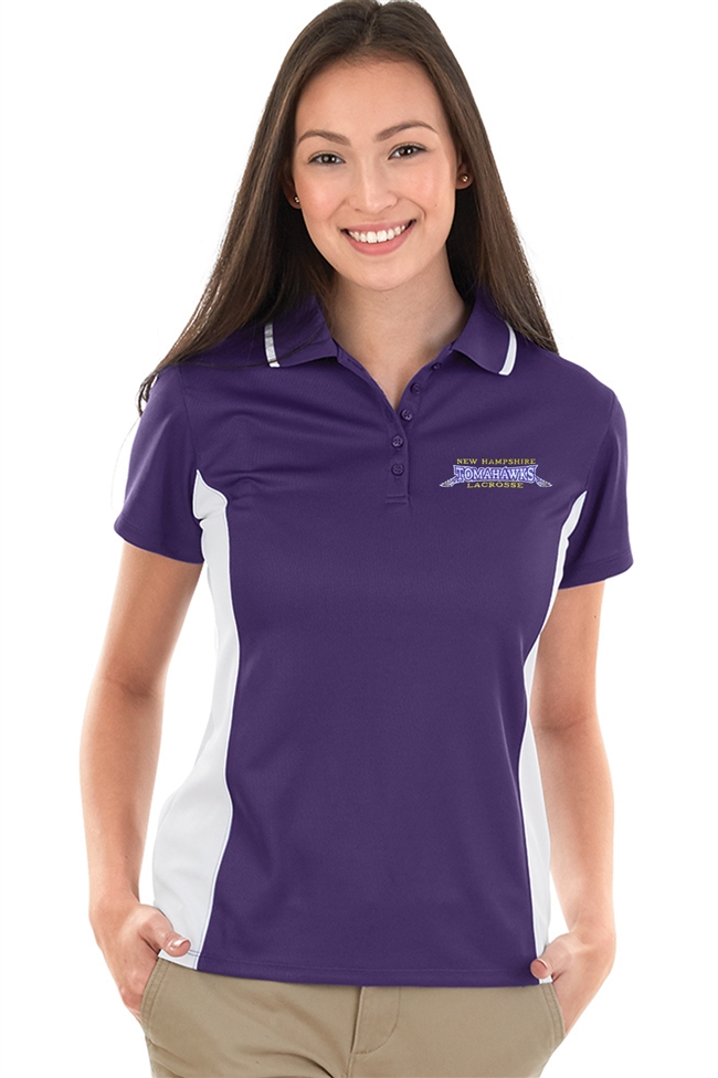 NHT Charles River ApparelÂ® Ladies Color Blocked Wicking Polo